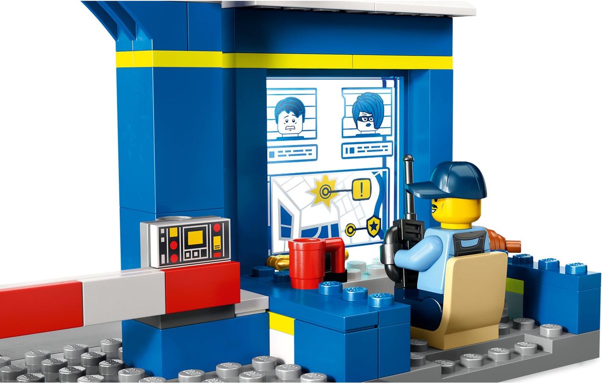 LEGO® City Achtervolging politiebureau componenten