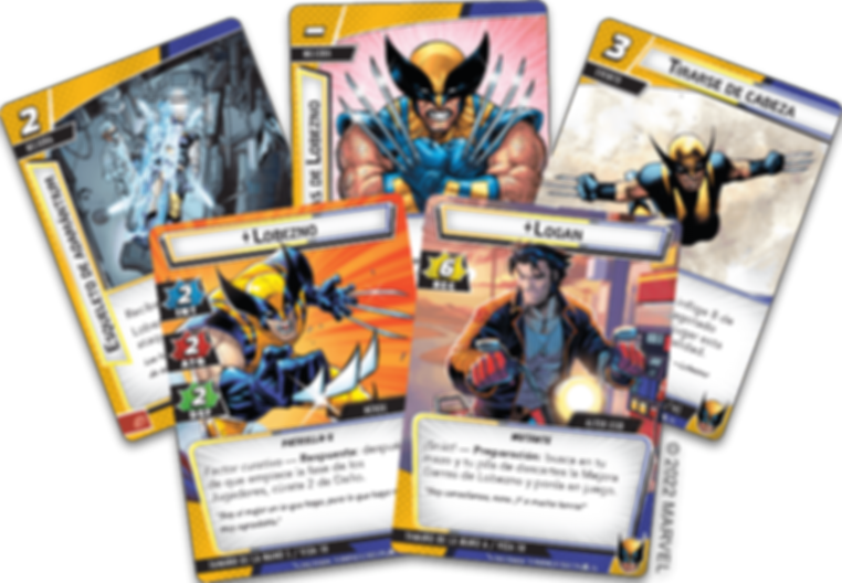Marvel Champions: The Card Game – Wolverine Hero Pack cards