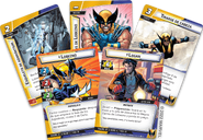 Marvel Champions: The Card Game – Wolverine Hero Pack cards