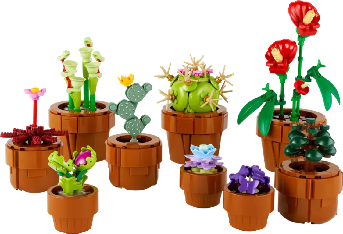 LEGO® Icons Les plantes miniatures composants