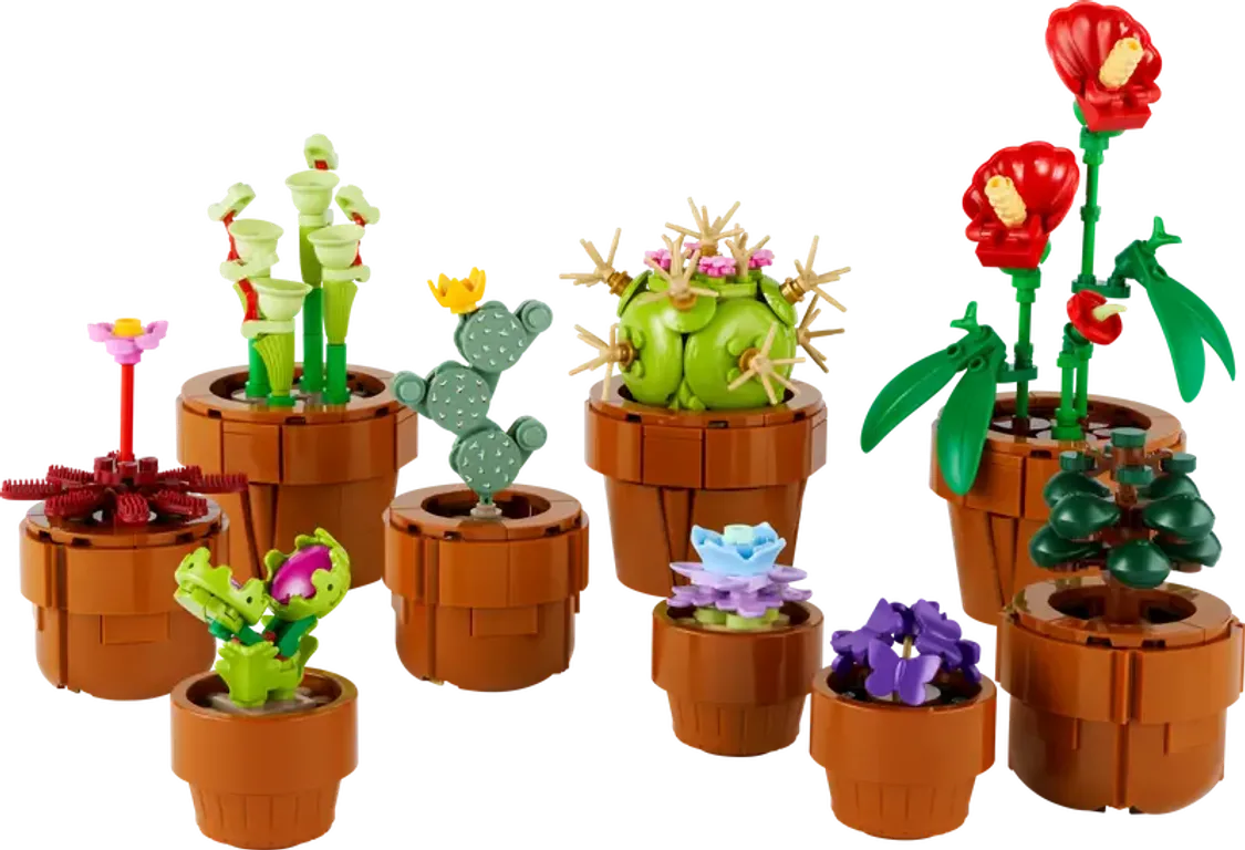 LEGO® Botanicals Miniplantjes componenten