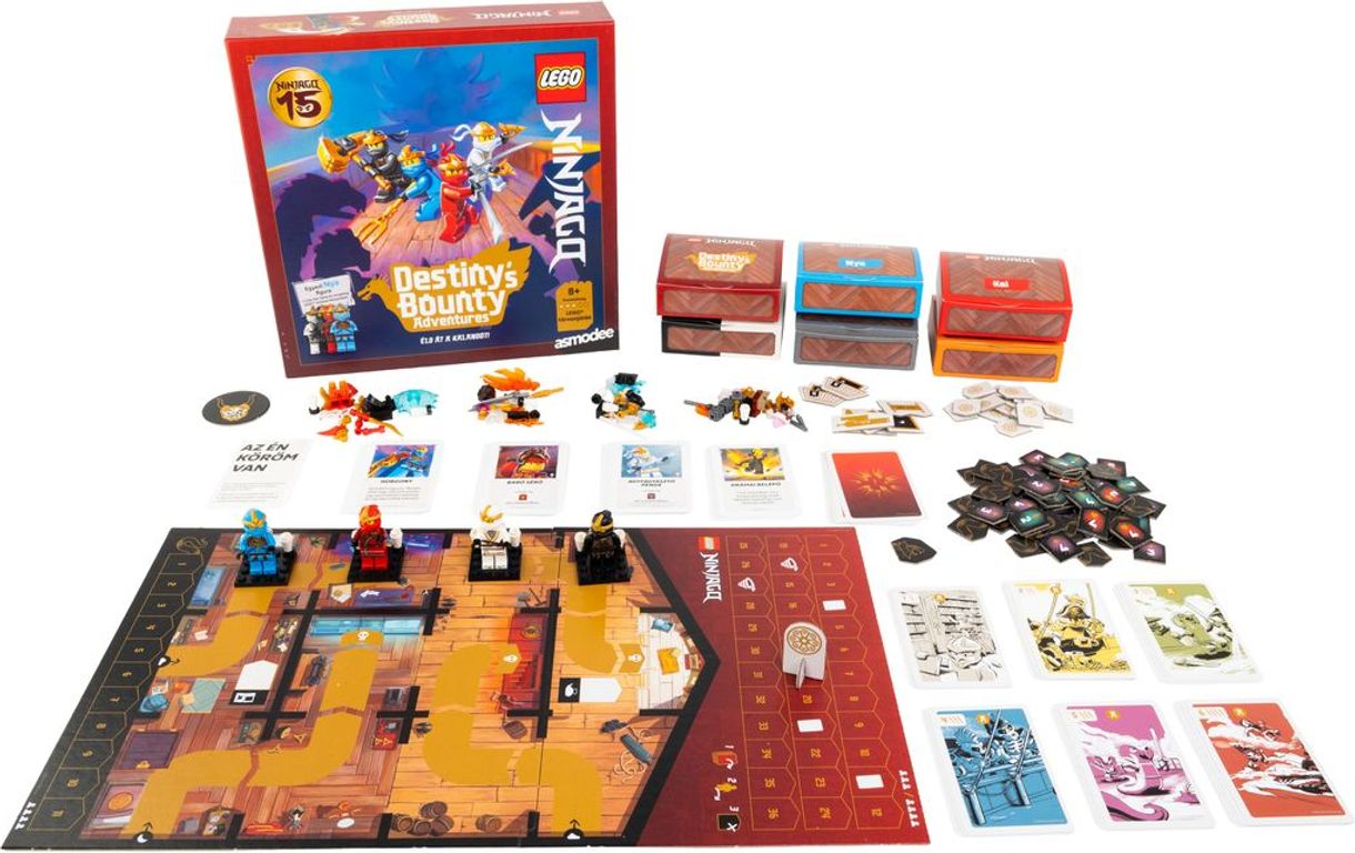 LEGO: NINJAGO – Destiny's Bounty Adventures components