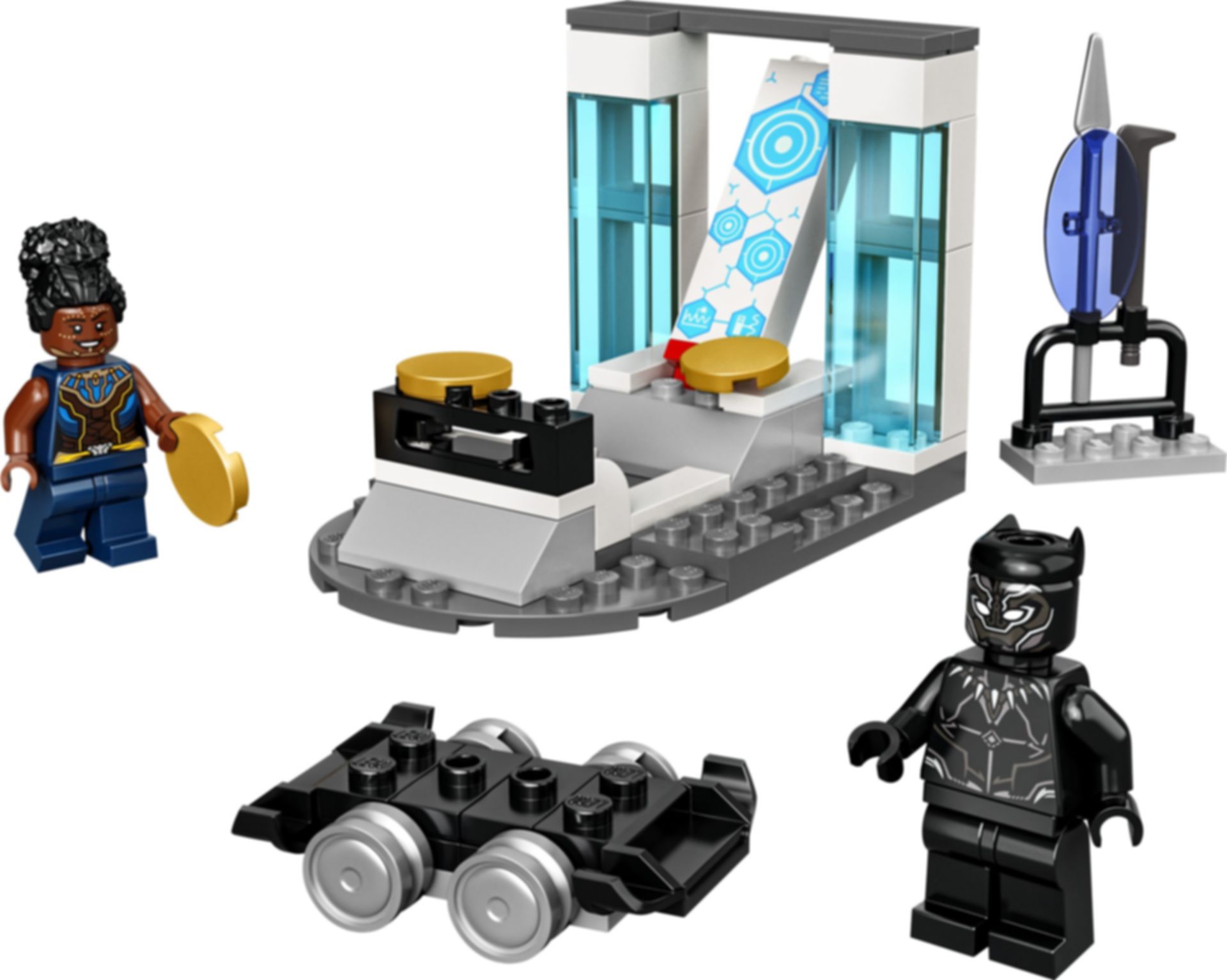 LEGO® Marvel Shuri's Lab components