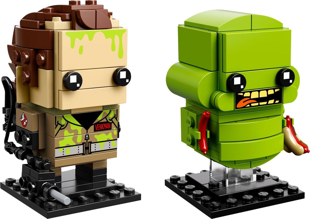 LEGO® BrickHeadz™ Peter Venkman™ y Moquete partes