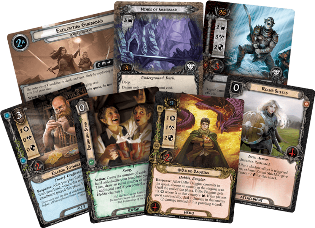The Lord of the Rings: The Card Game – Mount Gundabad carte