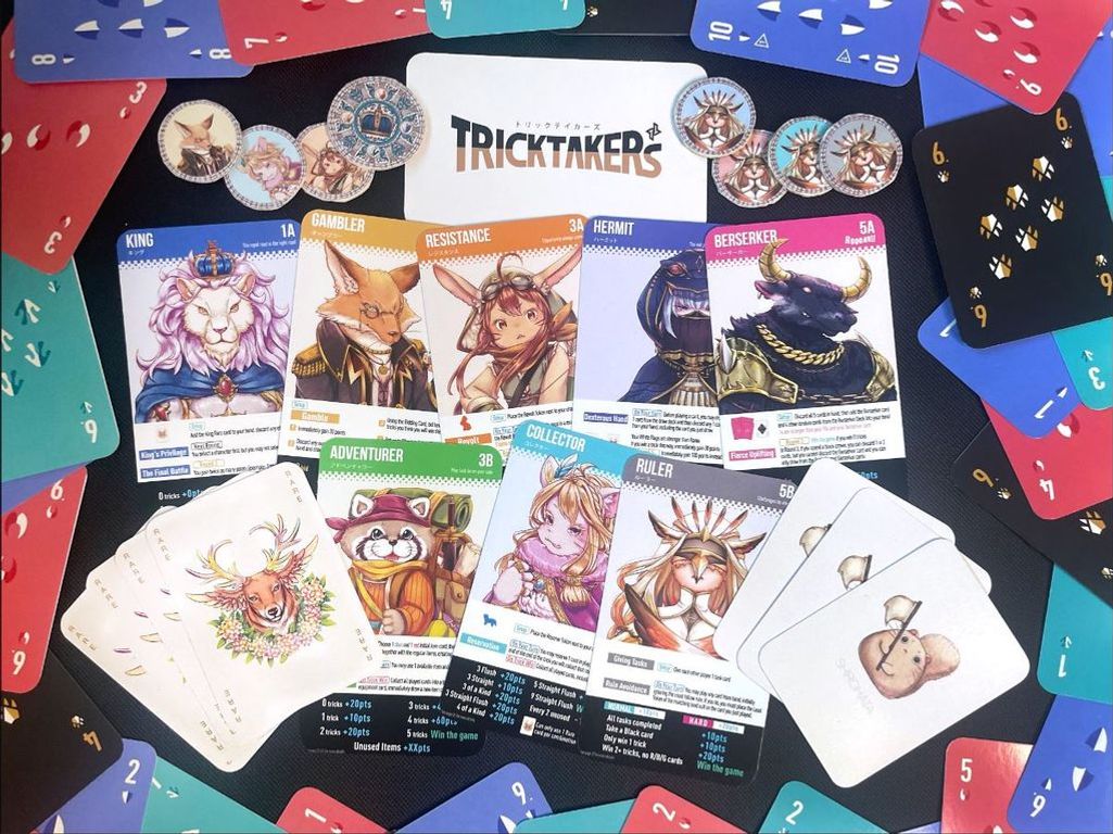 TRICKTAKERs cards