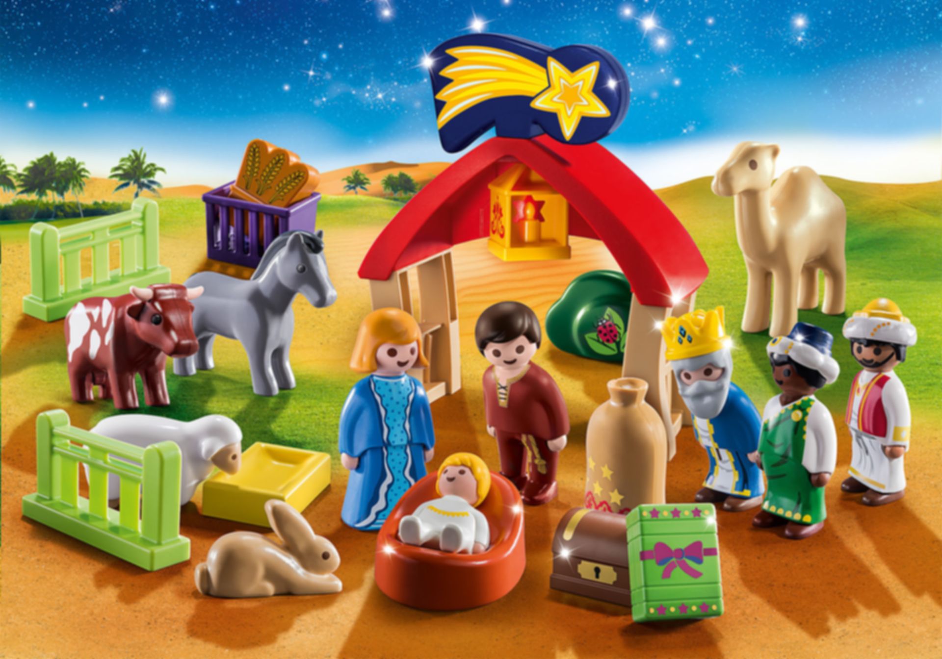Playmobil® 1.2.3 Nativity scene