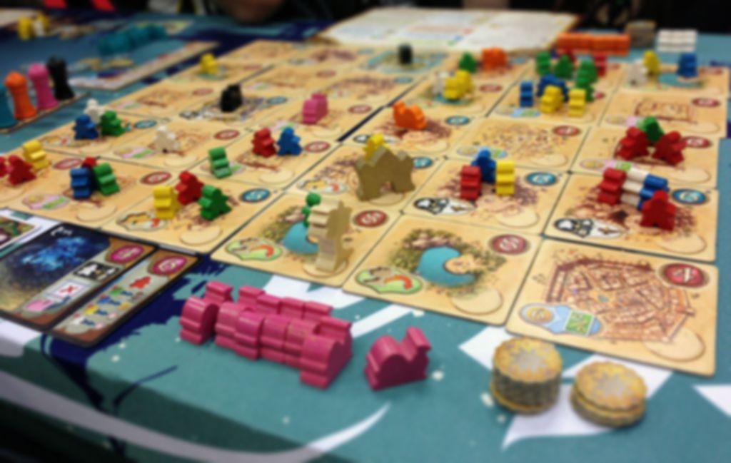 Five Tribes gameplay