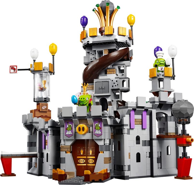 LEGO® Angry Birds Le château du Roi Cochon composants