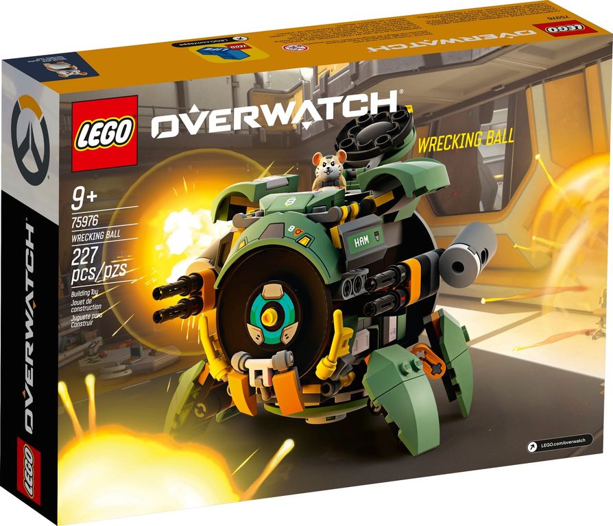 LEGO® Overwatch Wrecking Ball rückseite der box