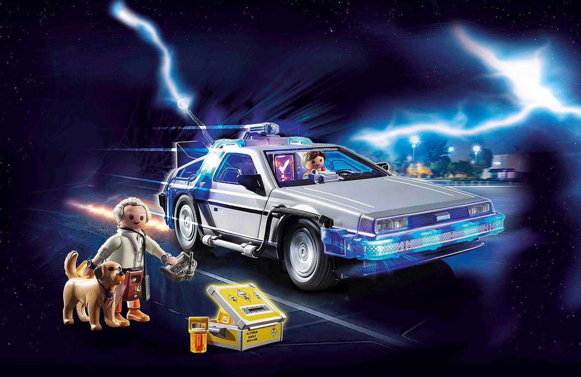 Playmobil® Back to the Future Delorean gameplay