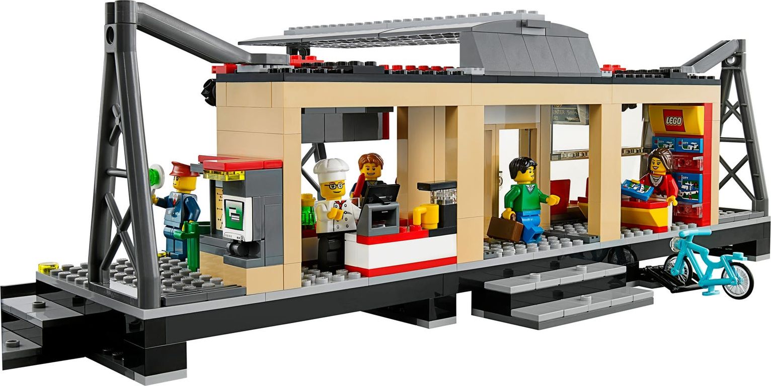 LEGO® City Train Station components