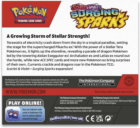 Pokémon TCG: Scarlet & Violet-Surging Sparks Booster Display Box (36 Packs) back of the box