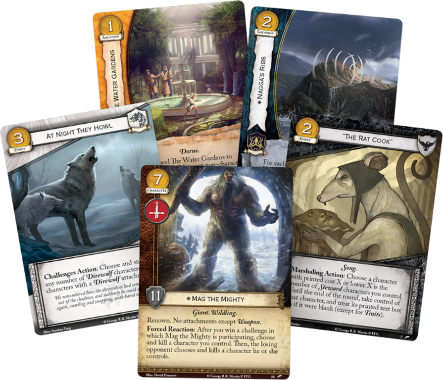 A Game of Thrones: The Card Game (Second Edition) – The Archmaester's Key kaarten