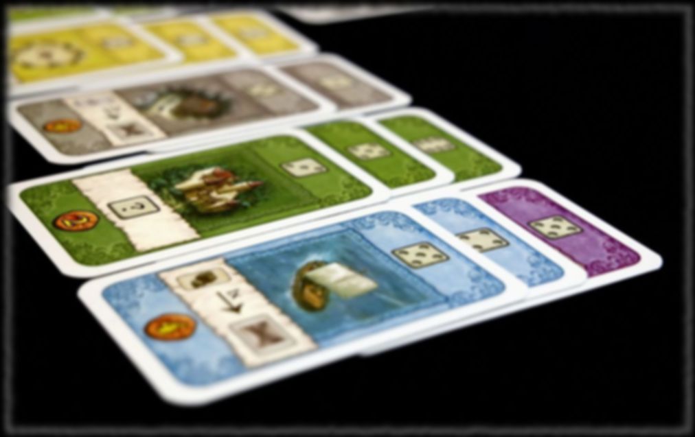 The Castles of Burgundy: The Card Game gameplay