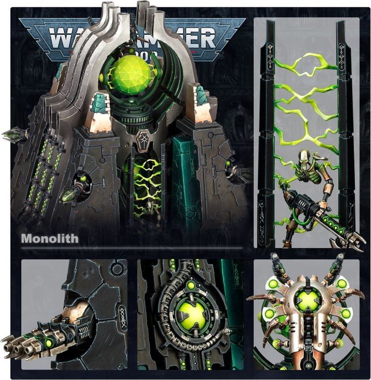 Warhammer 40,000: Necrons - Monolith miniature