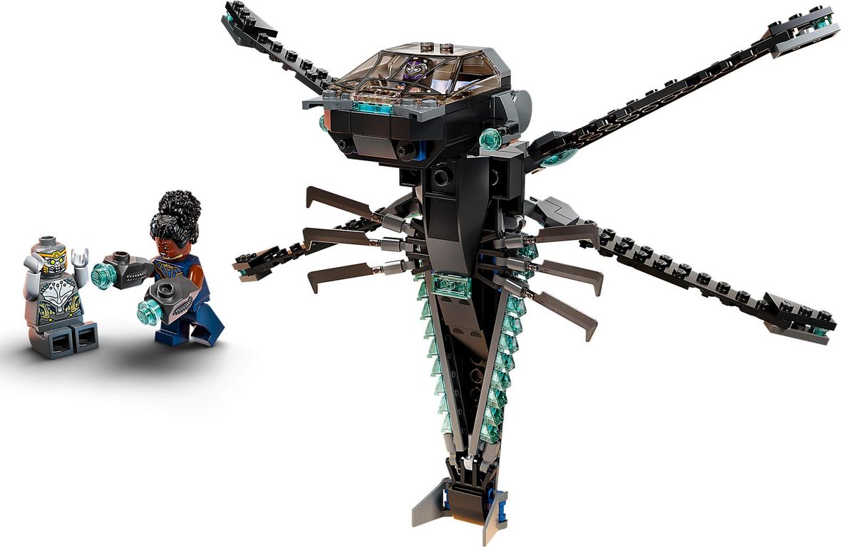 LEGO® Marvel Black Panther Dragon Flyer components