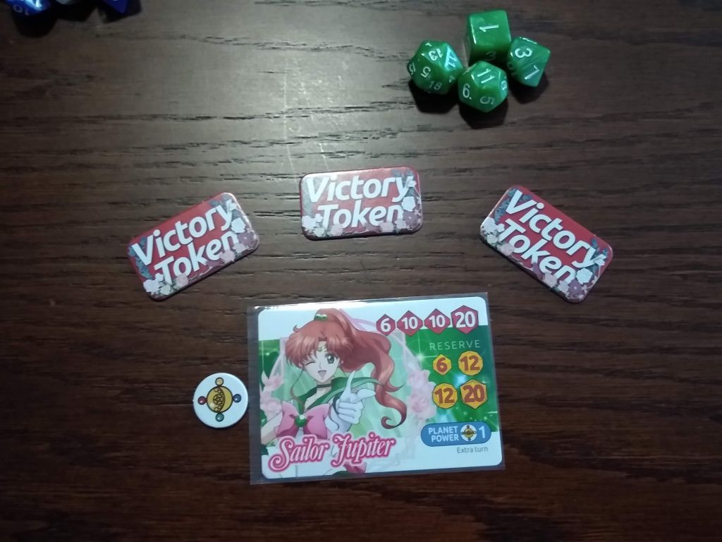 Sailor Moon Crystal: Dice Challenge components