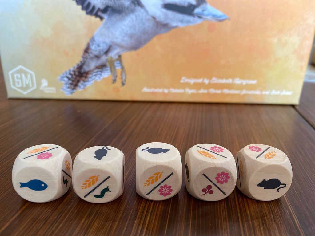 Wingspan: Oceania Expansion dice