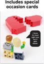 LEGO® Minifigures 20 cartes et enveloppes