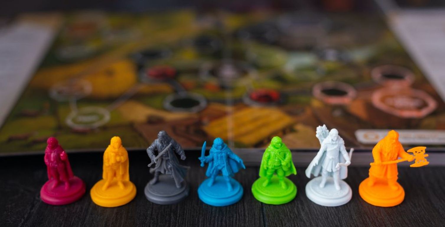 The Lord of the Rings Adventure Book Game miniatures