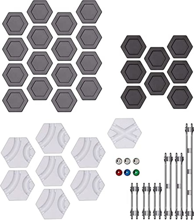 GraviTrax Trax Expansion Pack components