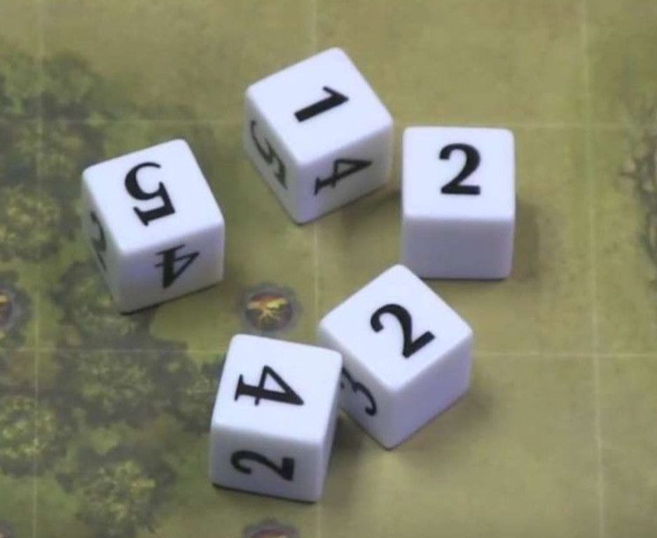 Mythic Battles dice