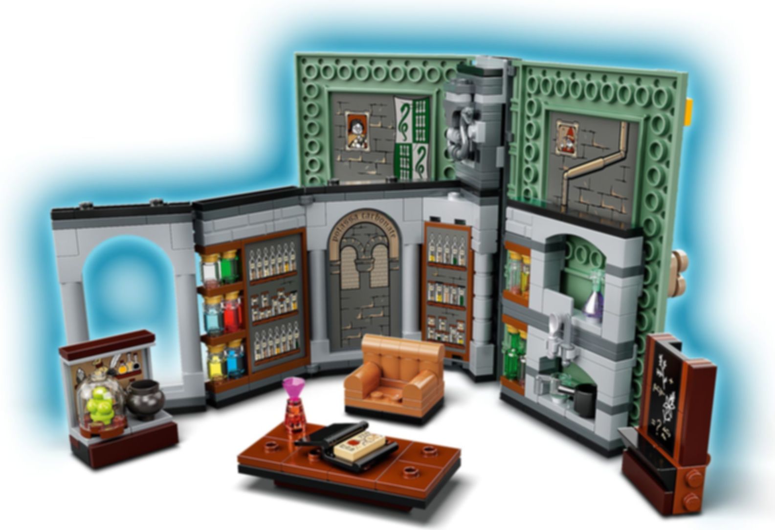 LEGO® Harry Potter™ Zweinstein™ Moment: Toverdrankenles componenten