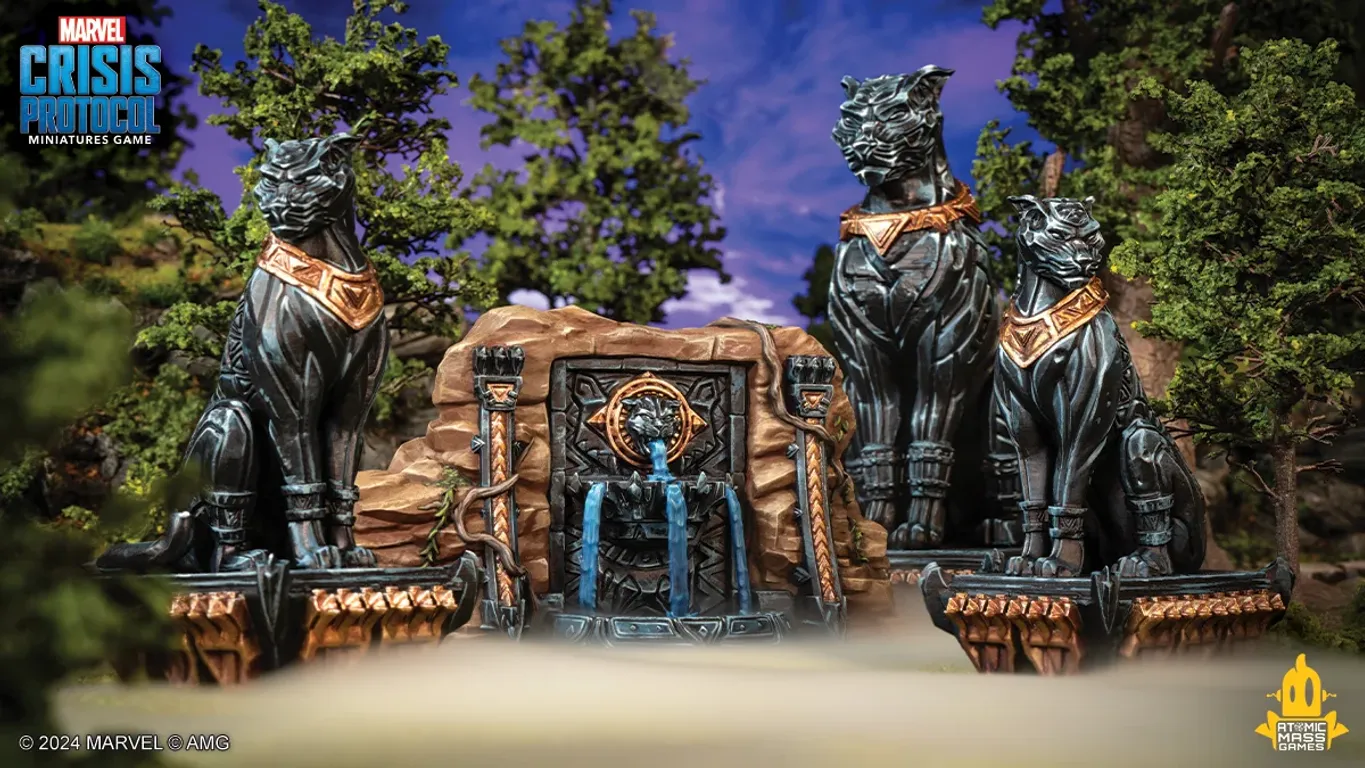 Marvel: Crisis Protocol - Icons of Bast Terrain Pack