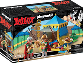 Asterix: Leader`s tent with generals