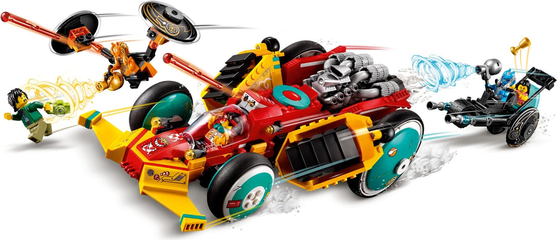 LEGO® Monkie Kid Descapotable-Nube de Monkie Kid jugabilidad