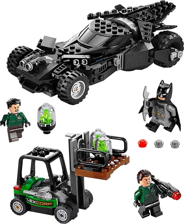 LEGO® DC Superheroes Kryptonite Interception components