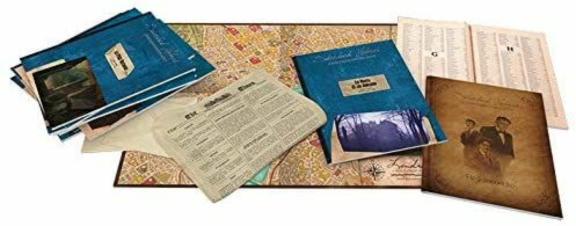 Sherlock Holmes Consulting Detective: Carlton House & Queen's Park componenten