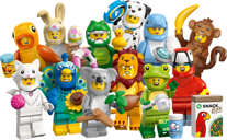LEGO® Minifigures 28.ª Edición: Animales partes