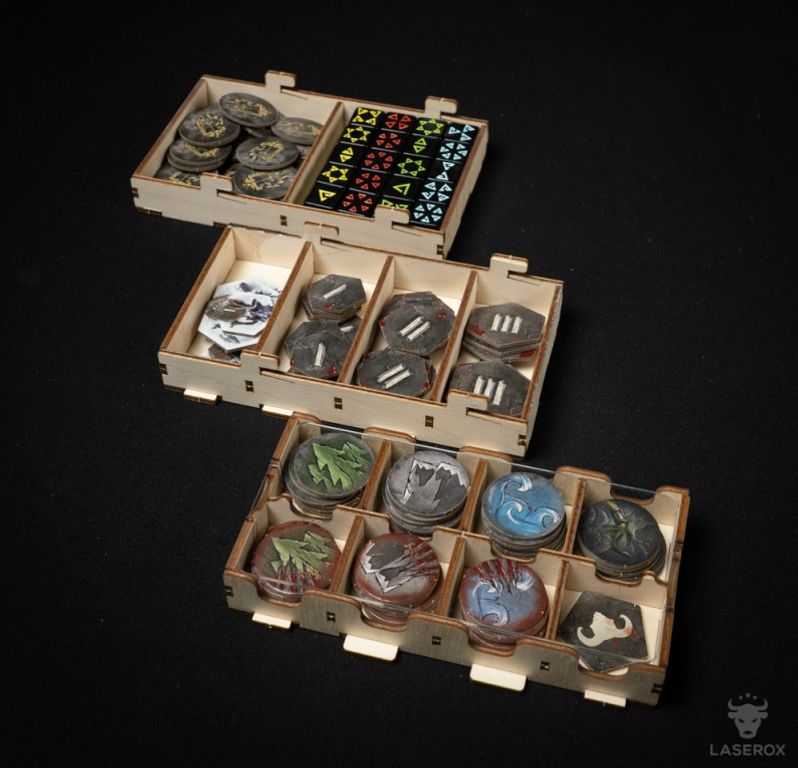 The Witcher: Old World – Laserox Organizer components