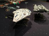 Star Wars: X-Wing (Second Edition) - Lando's Millennium Falcon Expansion Pack miniatures