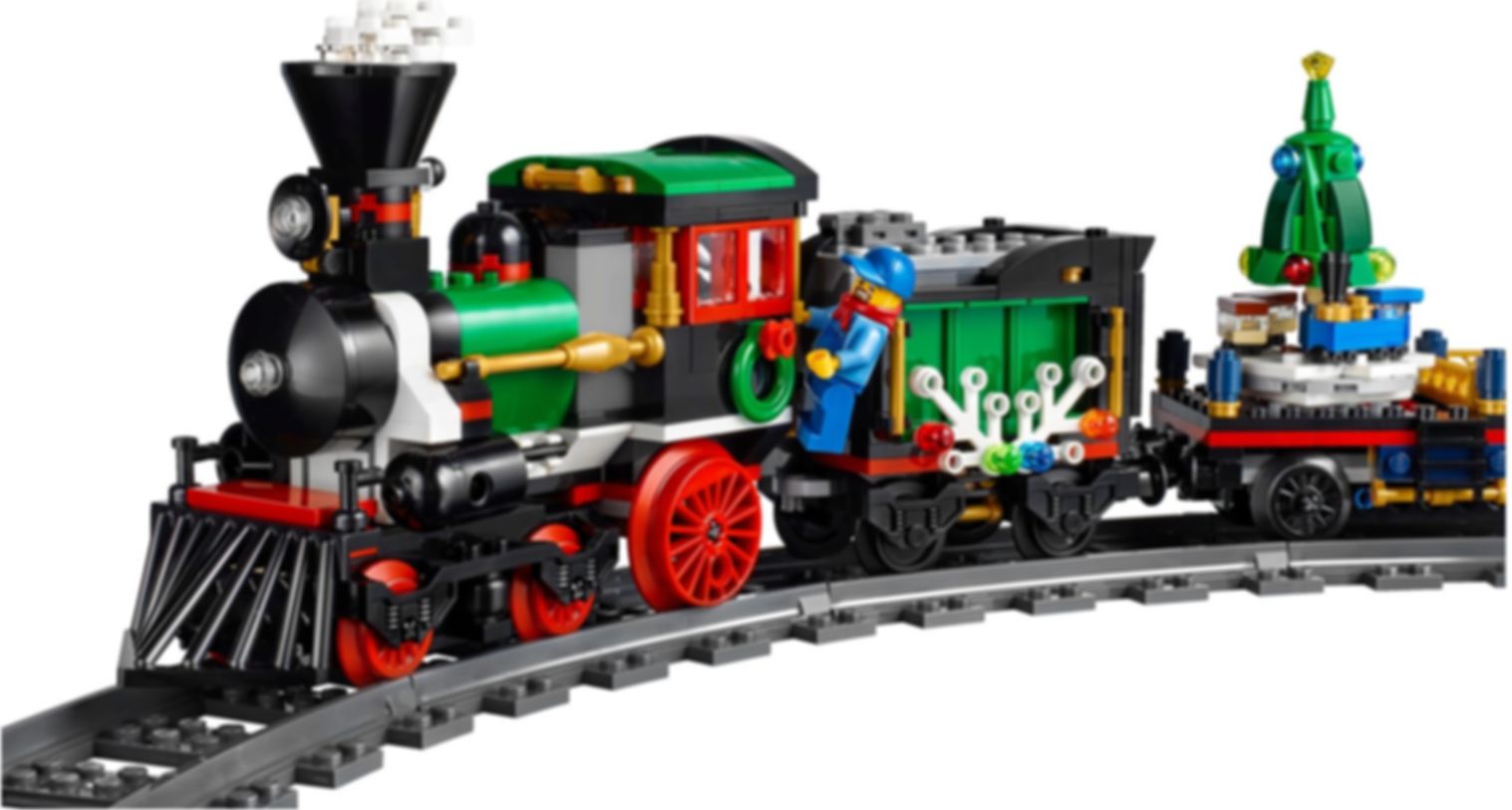 LEGO® Icons Treno di Natale componenti