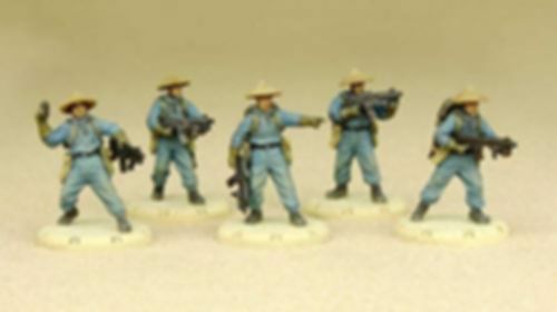 Dust Tactics: Chinese army starter set - "Battlegroup PLA" miniaturen