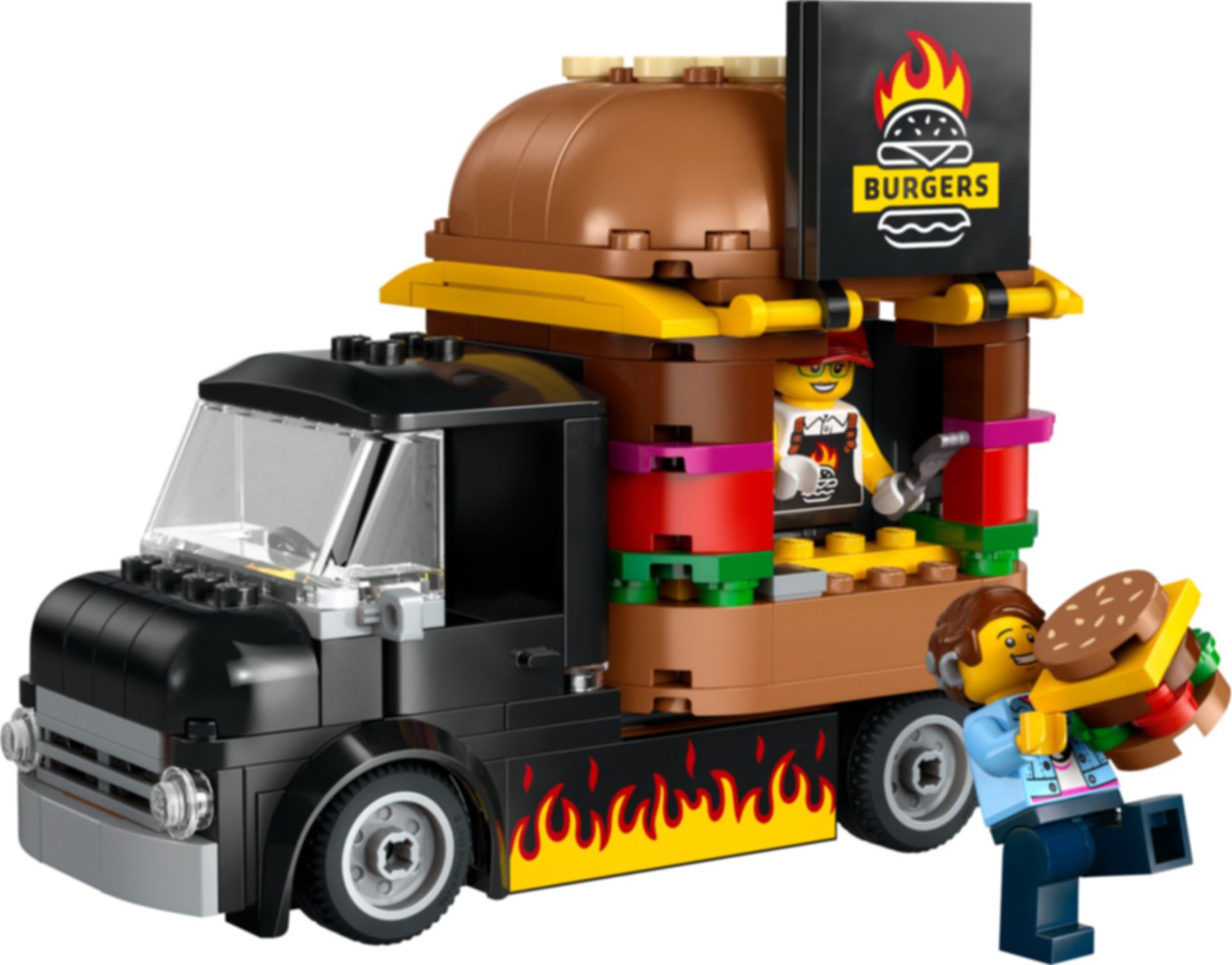LEGO® City Le food-truck de burgers composants