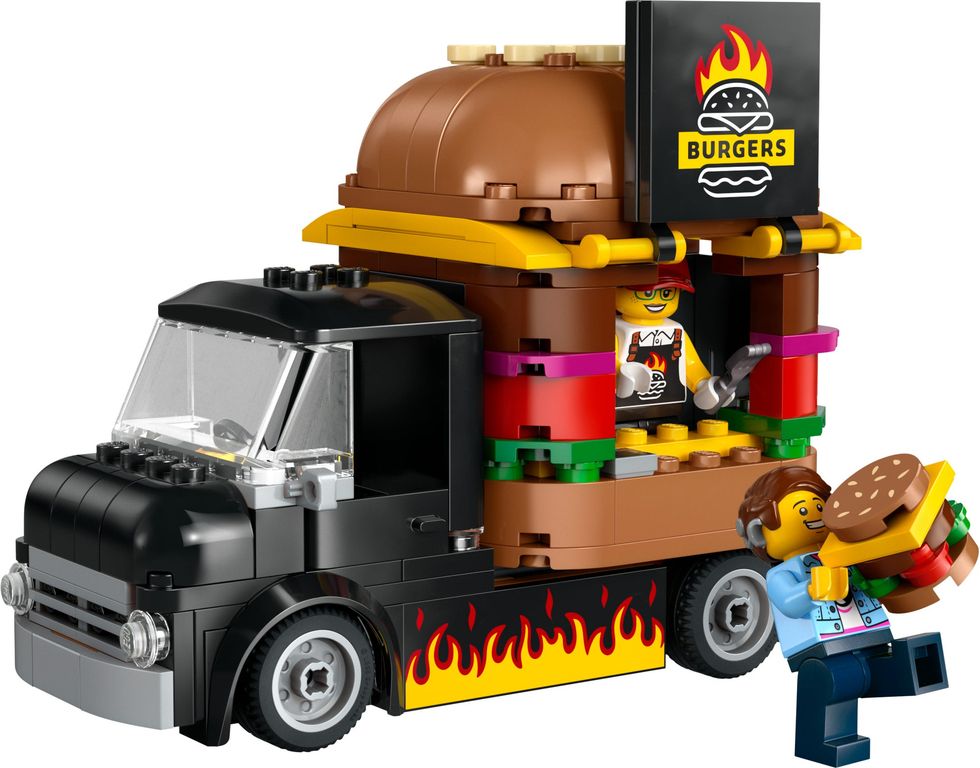 LEGO® City Burger Truck components