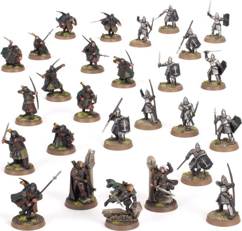 The Lord of The Rings : Middle Earth Strategy Battle Game - Battle of Osgiliath miniaturas