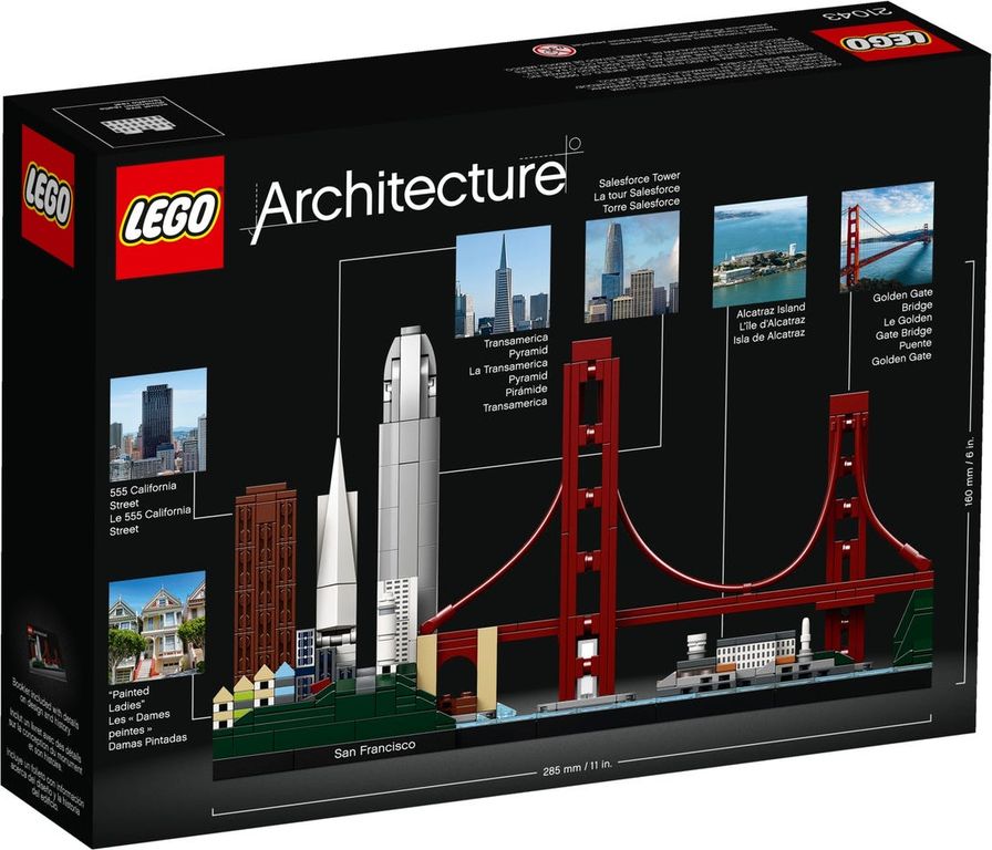 LEGO® Architecture San Francisco dos de la boîte