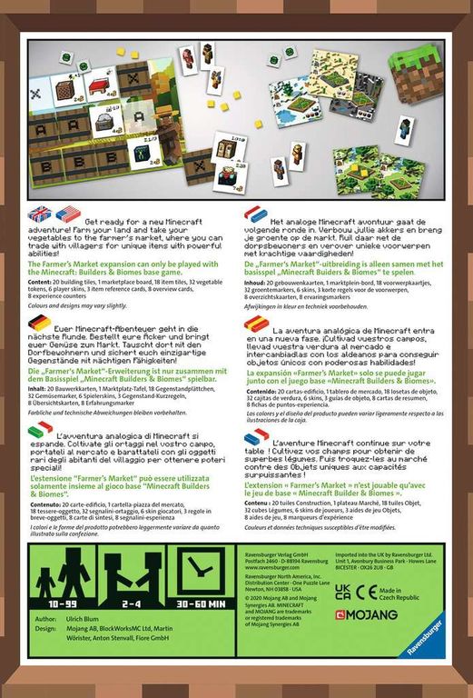 The Best Prices Today For Minecraft Farmer S Market Expansion Tabletopfinder