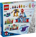 LEGO® Marvel Team Spidey Web Spinner Headquarters back of the box