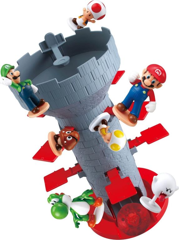 Super Mario Blow Up Shaky Tower speelwijze