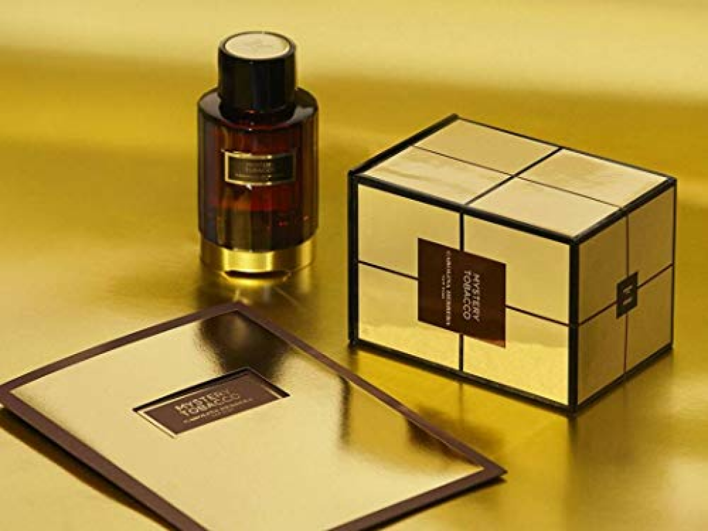 Carolina Herrera Mystery Tobacco Eau de parfum box