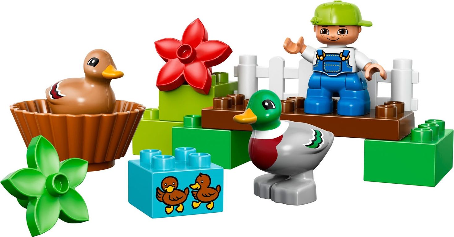 LEGO® DUPLO® Forest: Ducks components