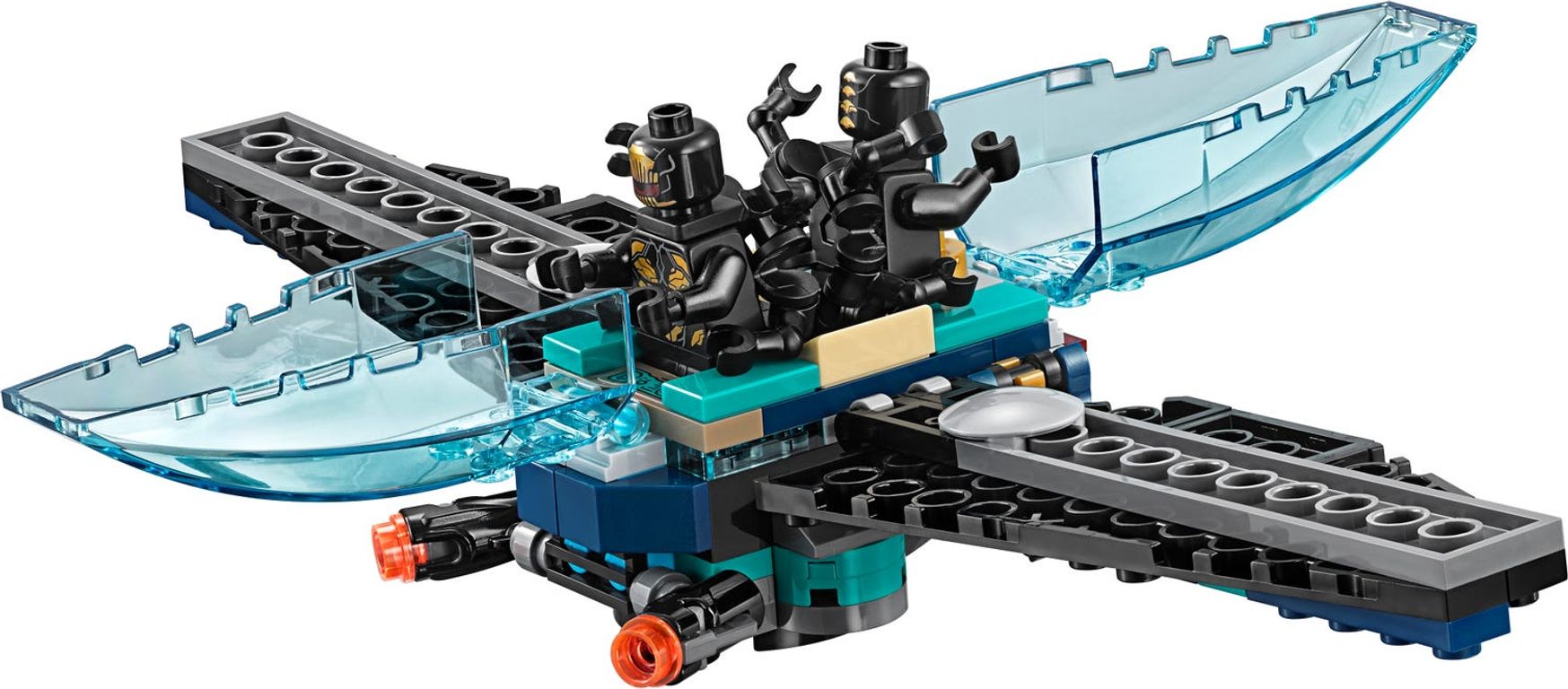 LEGO® Marvel Outrider shuttle aanval componenten