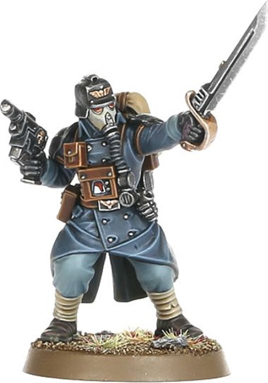 Warhammer 40,000: Kill Team - Veteran Guardsmen miniatuur