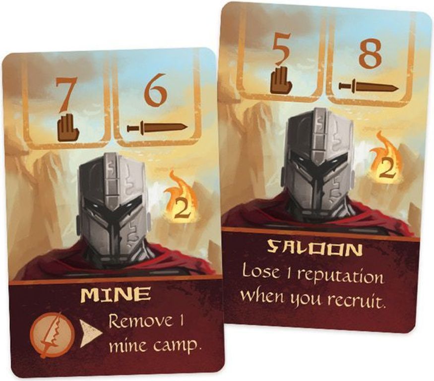 Near and Far: Amber Mines cards